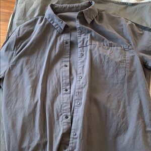 Men’s Snap closure Lululemon shirt